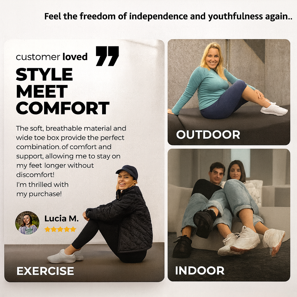 Walk Freely Again – Shoes That Relieve Sciatica Pain